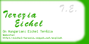 terezia eichel business card